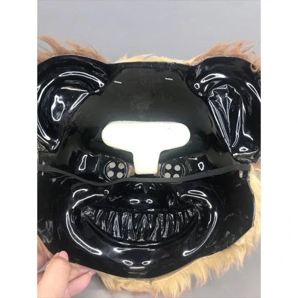 Scary Bloody TEDDY Bear Brown Spirit Halloween Mask Costume Cosplay - Picture 7 of 7